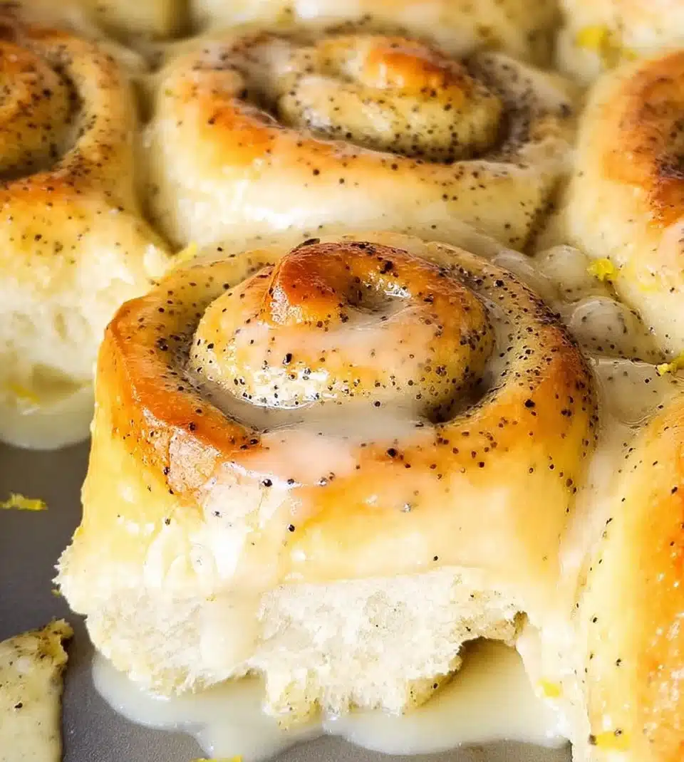 Lemon Poppy Seed Rolls