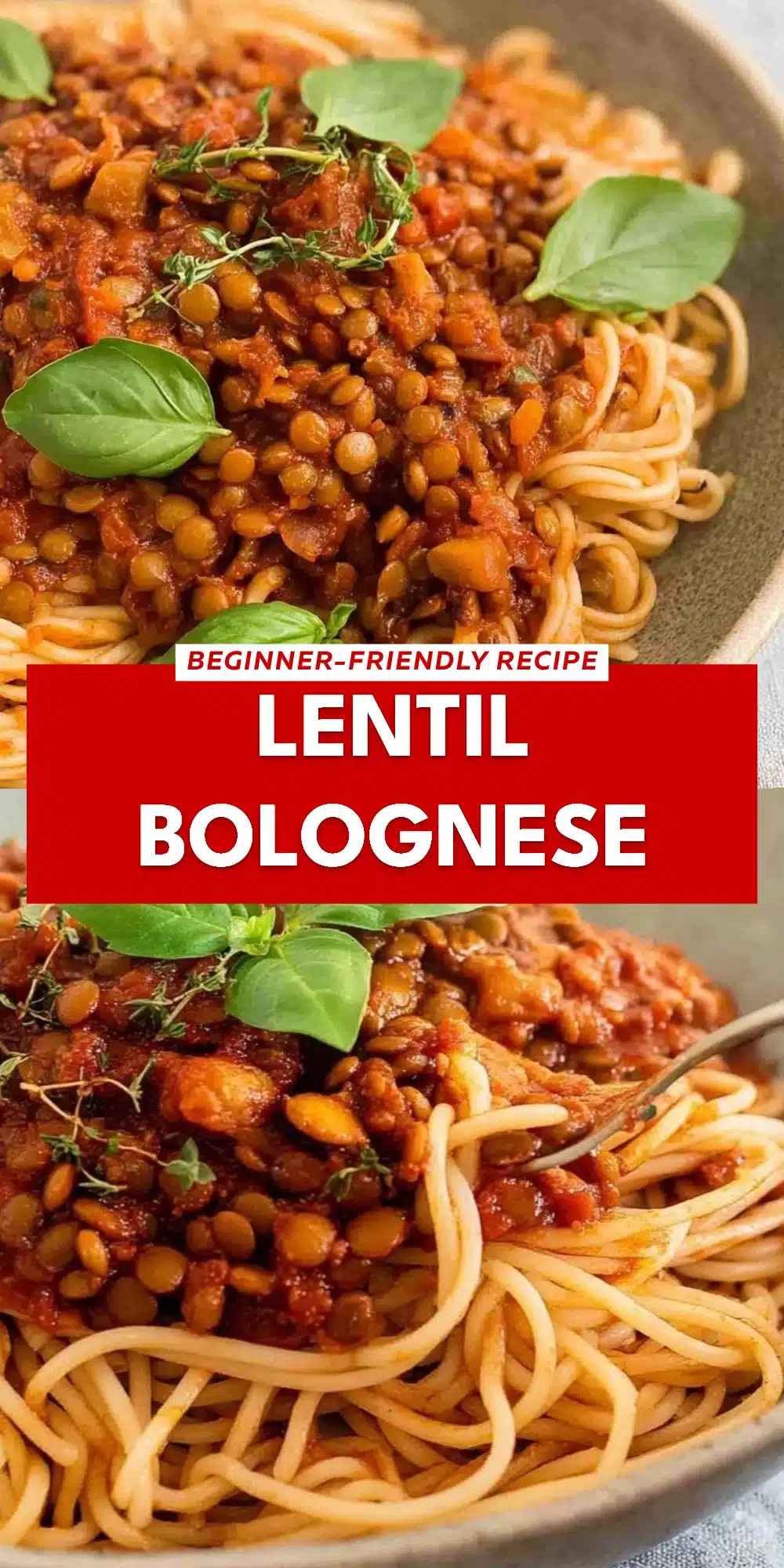 Lentil Bolognese