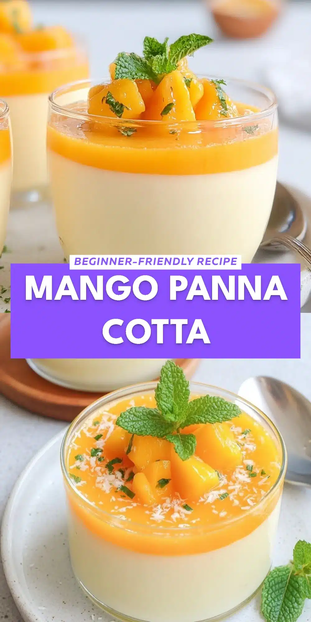 Mango Panna Cotta