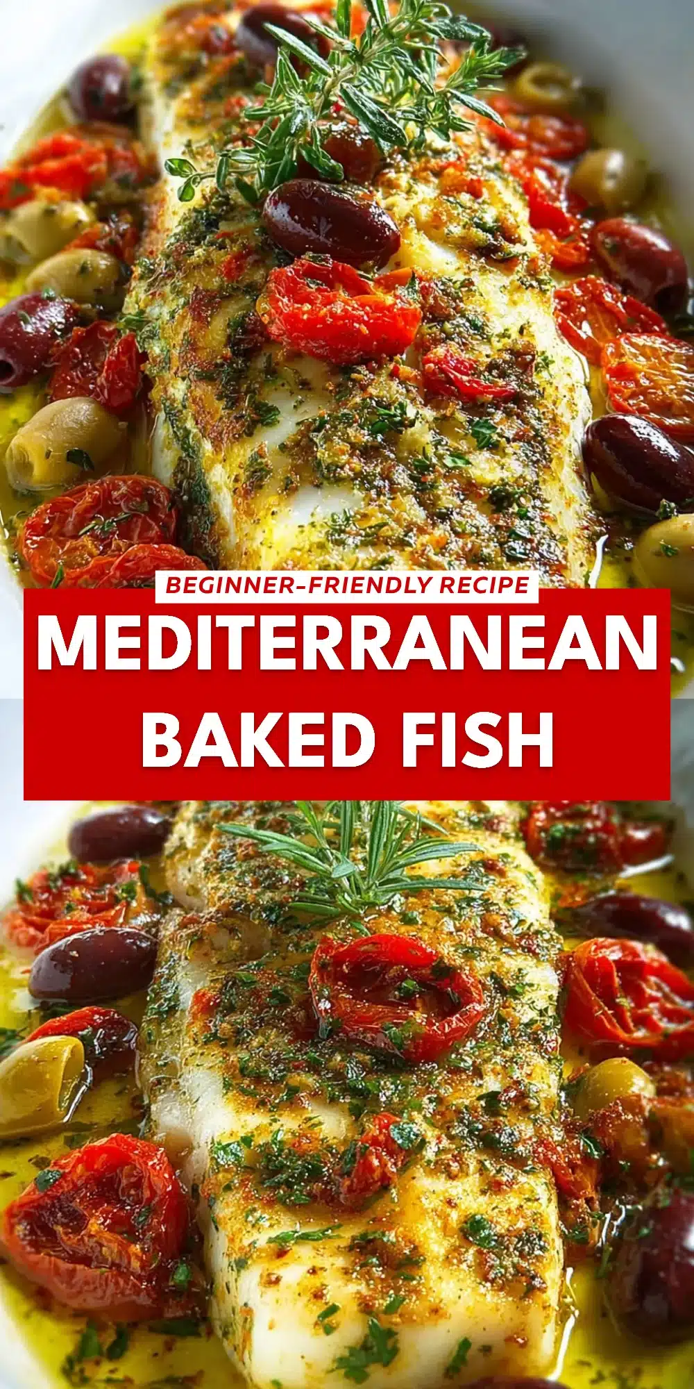 Mediterranean Baked Fish