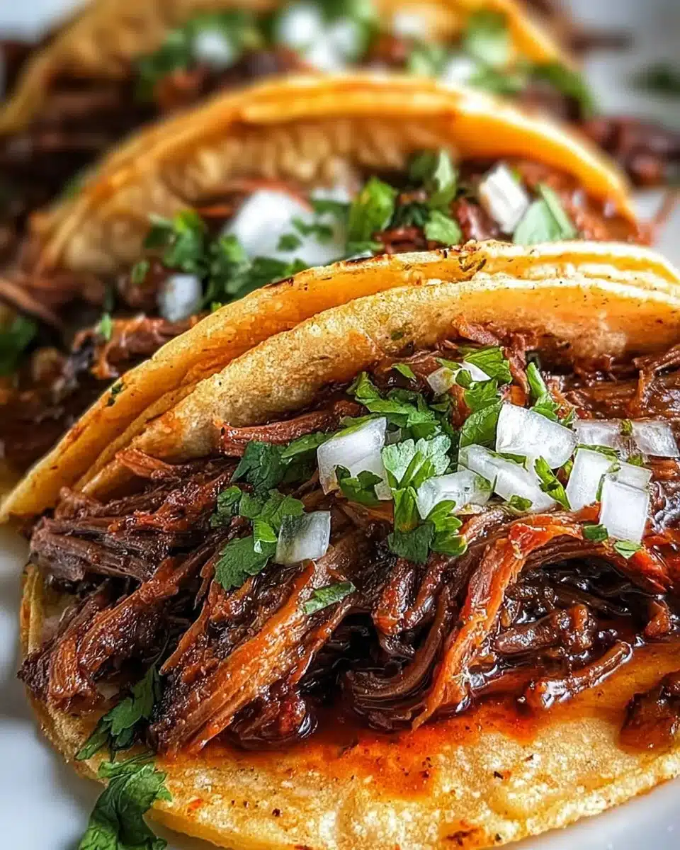 Authentic Mexican Birria Tacos