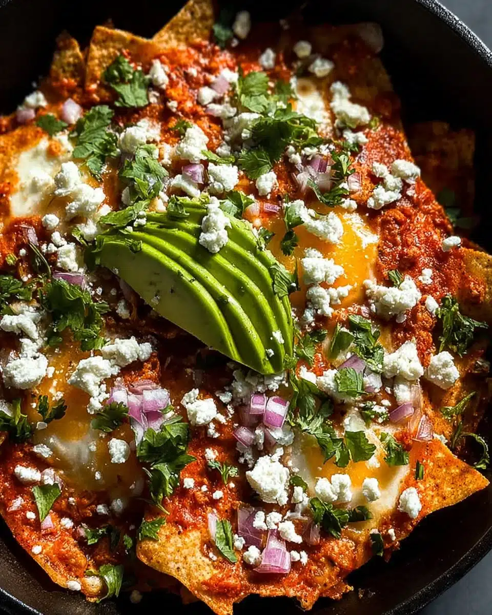 Mexican Red Chilaquiles