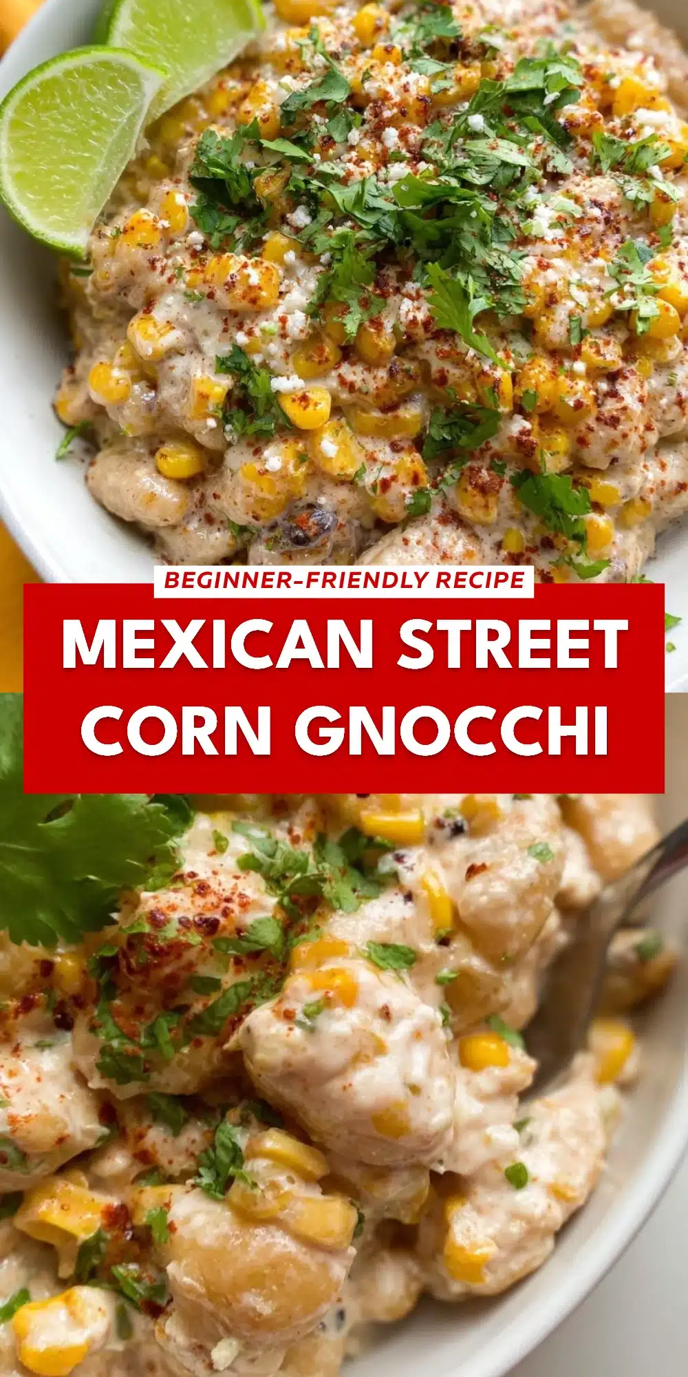Mexican Street Corn Gnocchi