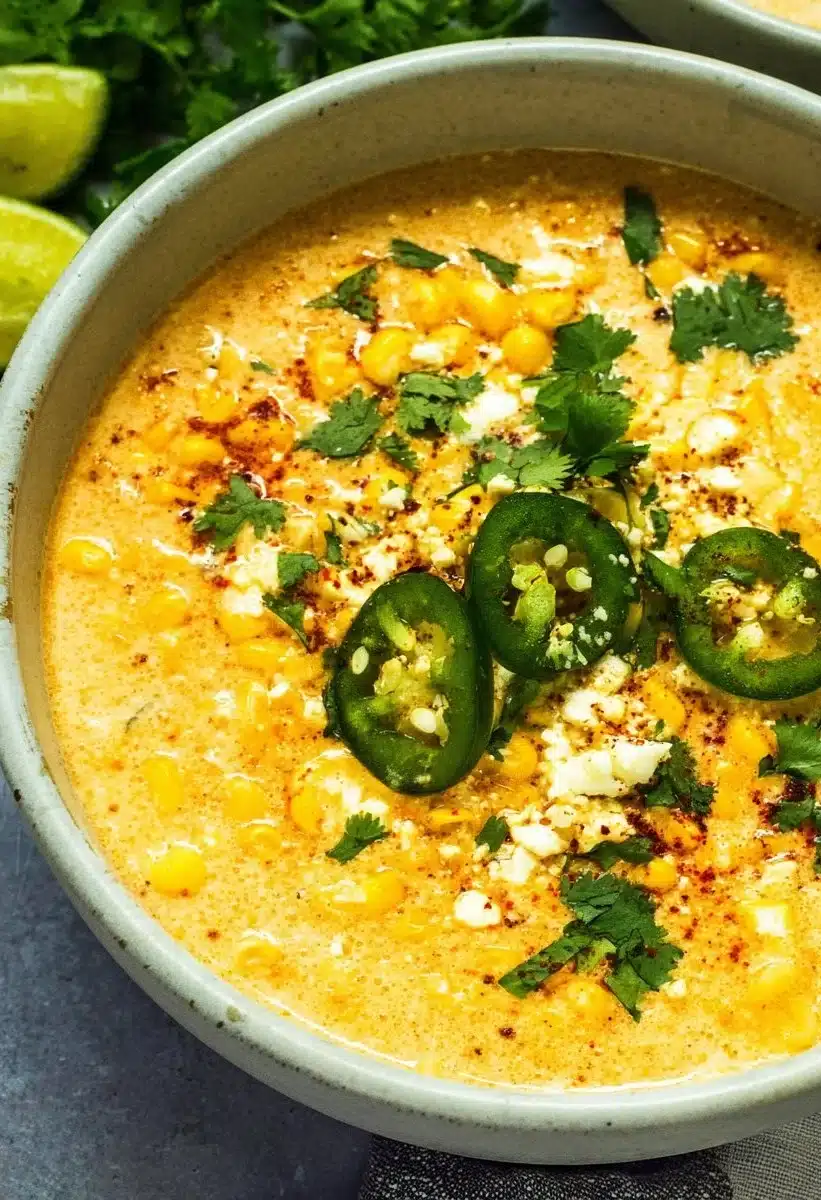 Mexican Street Corn Soup