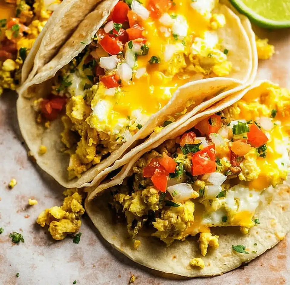 Migas Breakfast Tacos