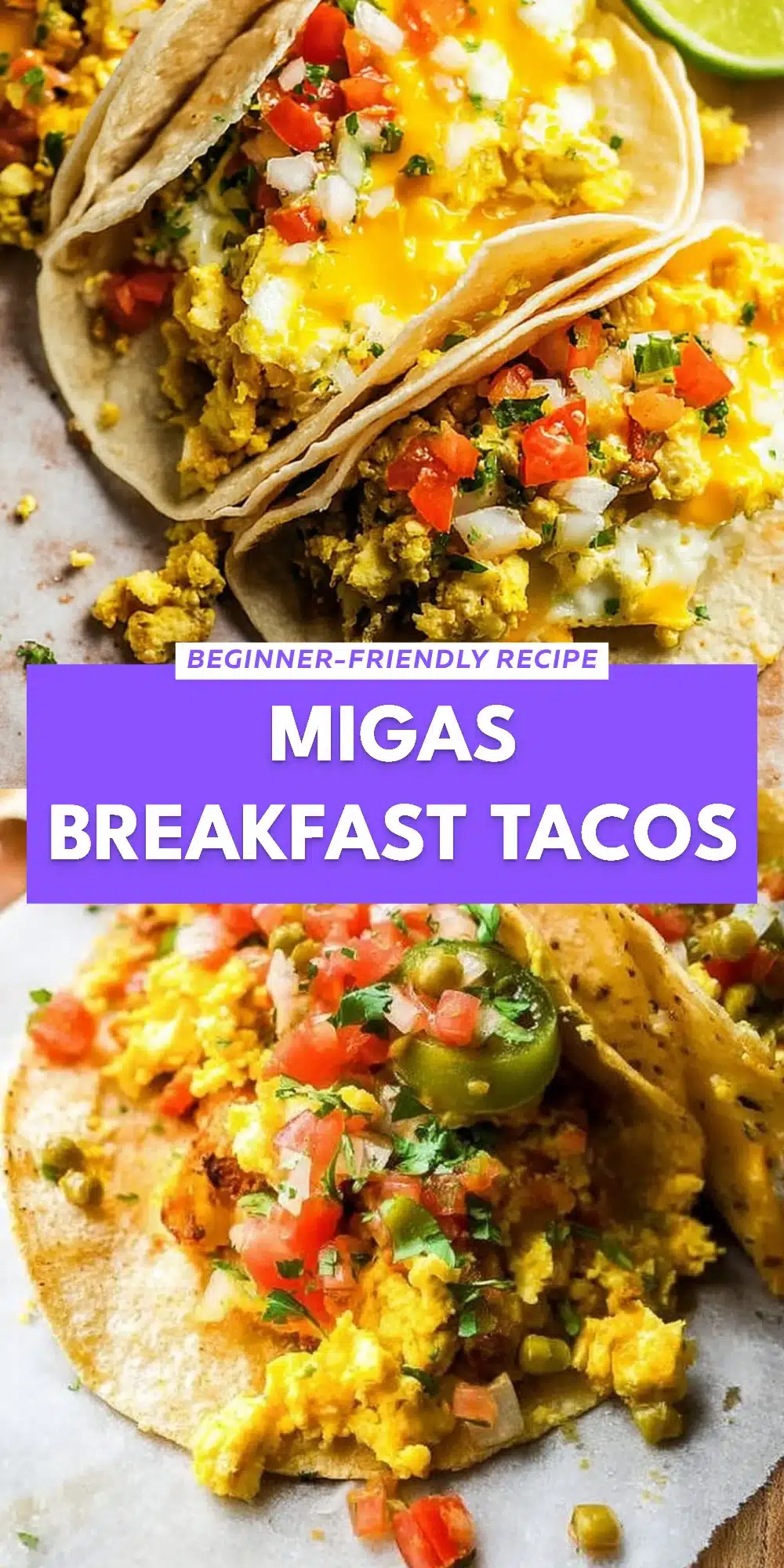 Migas Breakfast Tacos