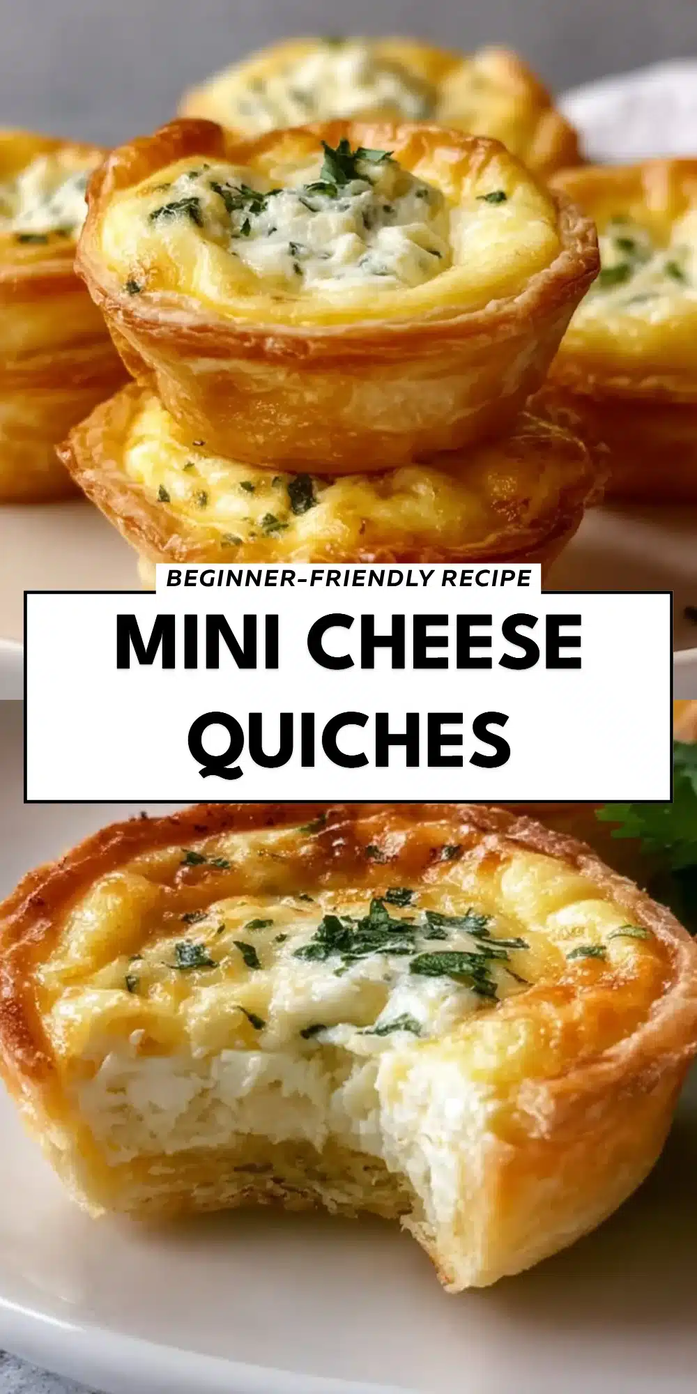 Mini Cheese Quiches