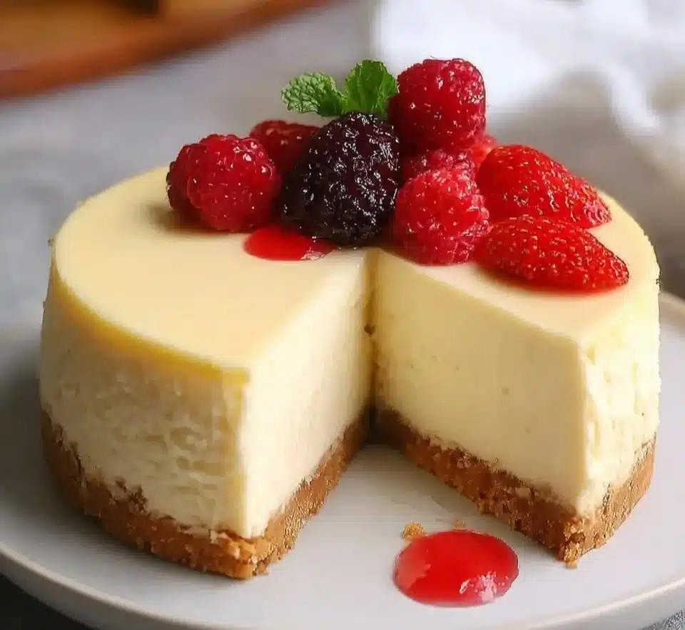 Creamy New York Style Cheesecake That Steals the Show
