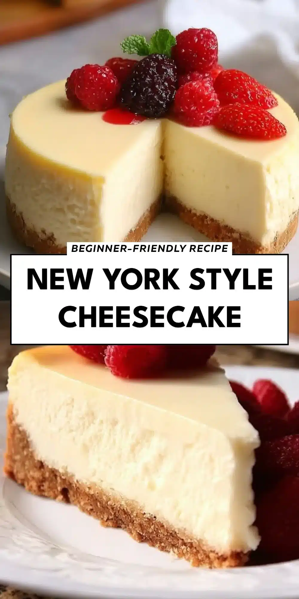 New York Style Cheesecake