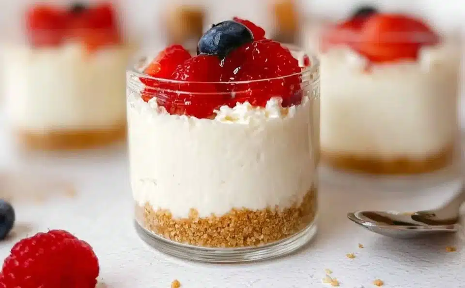 No-Bake Cheesecake Cups