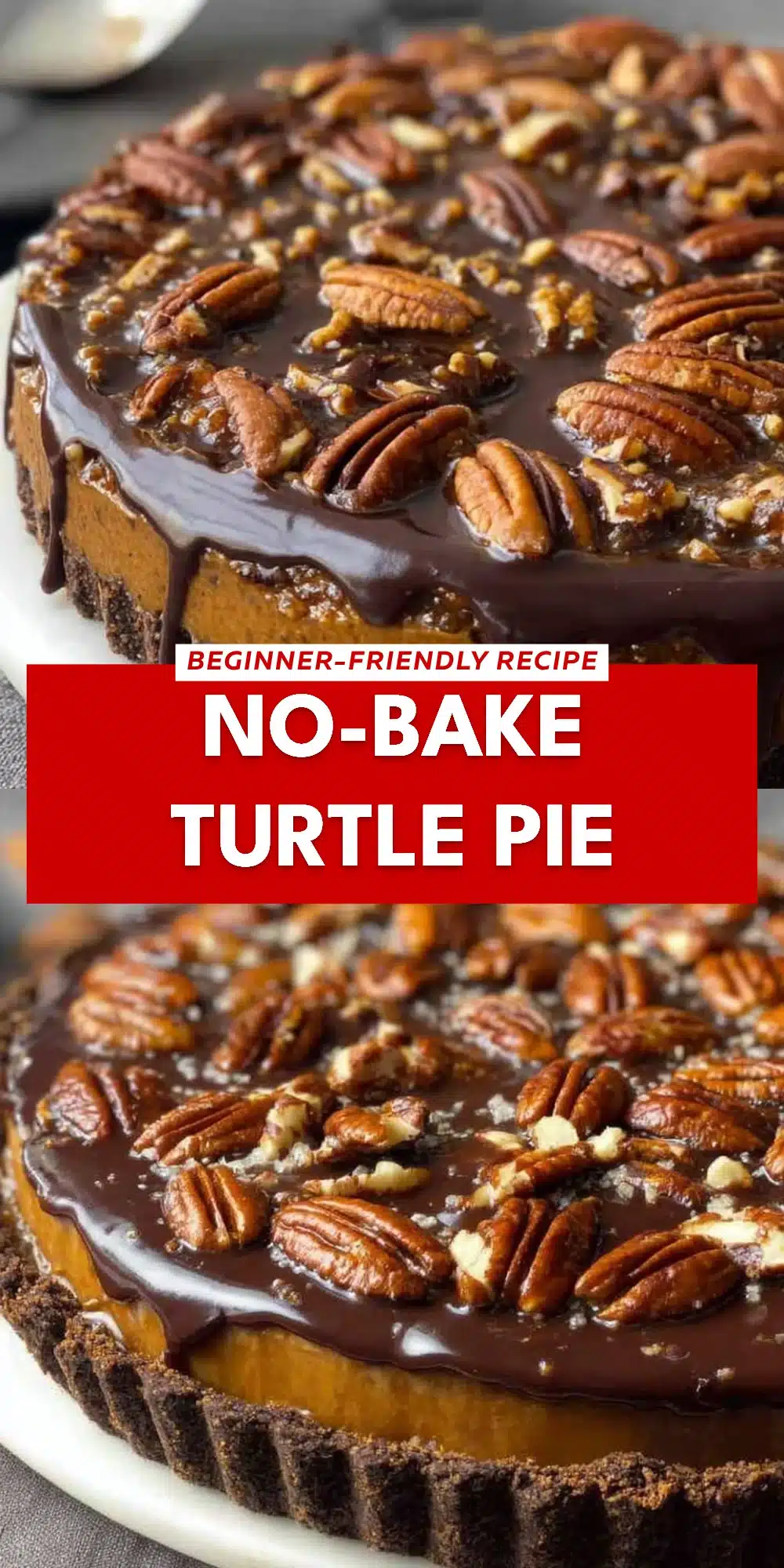 No-Bake Turtle Pie