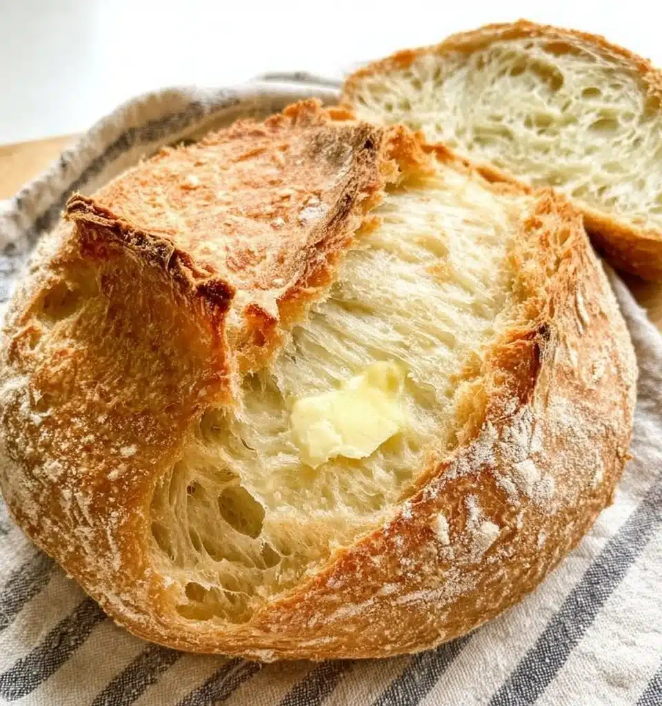 Simple No-Knead Overnight Bread