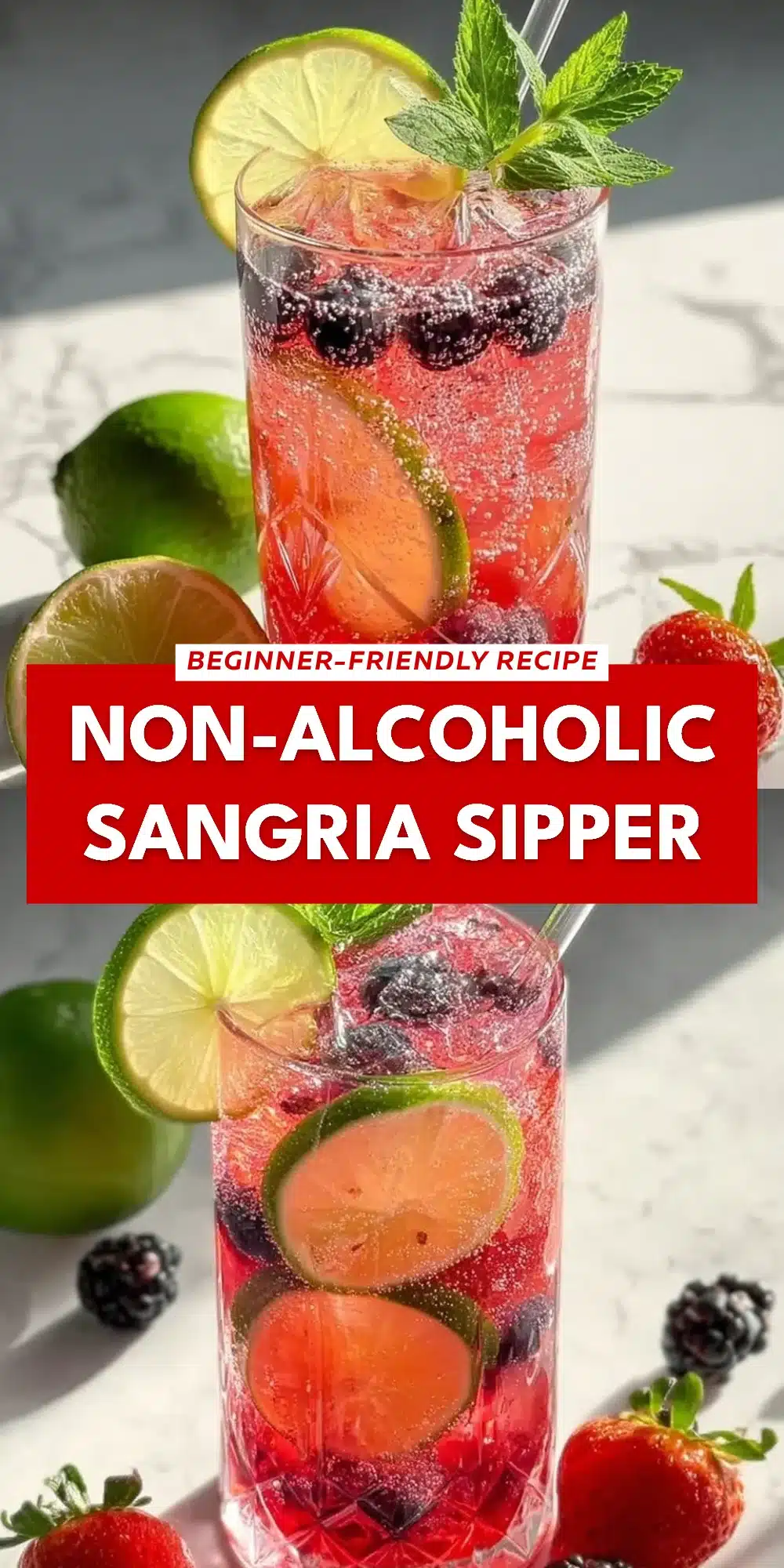 Non-alcoholic Sangria Sipper