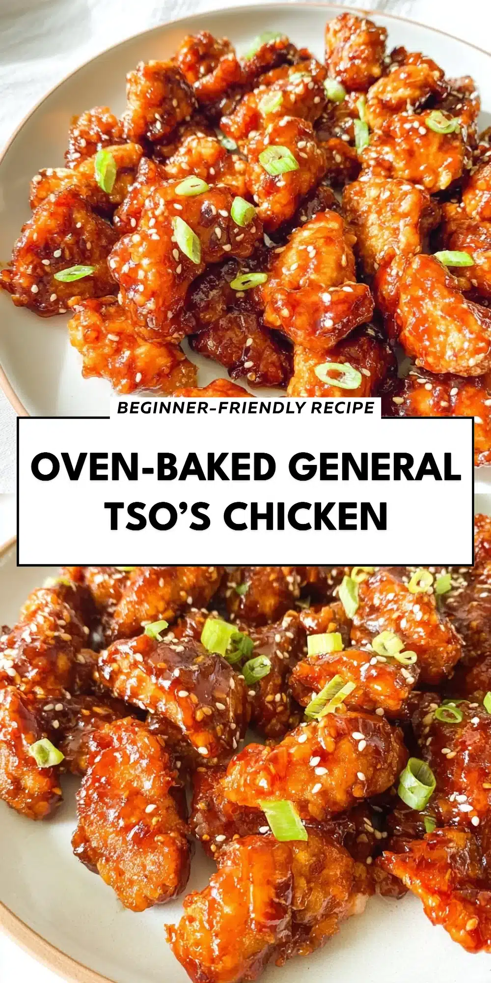 Oven-Baked General Tso’s Chicken