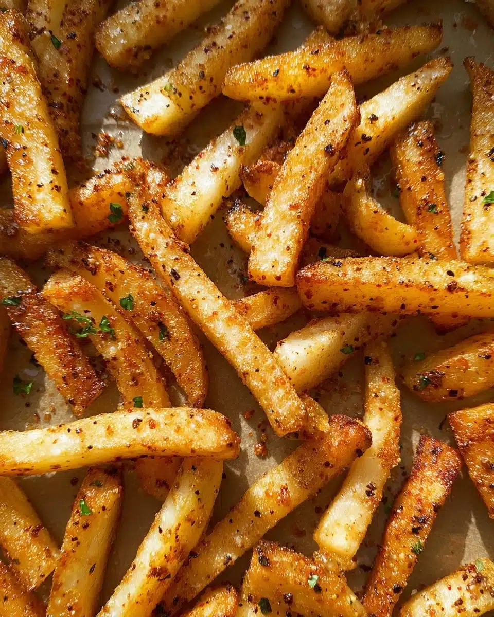 Oven Roasted Jicama Fries