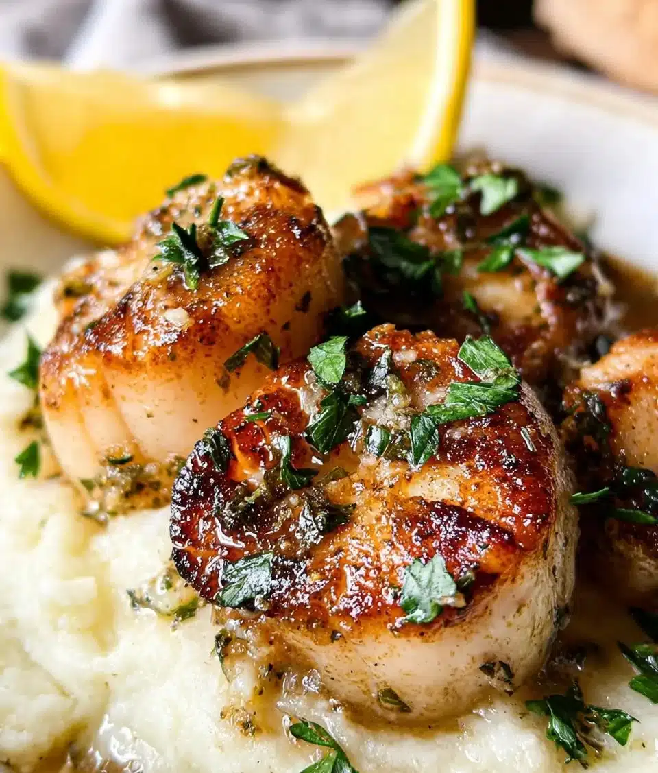 Pan Seared Scallops