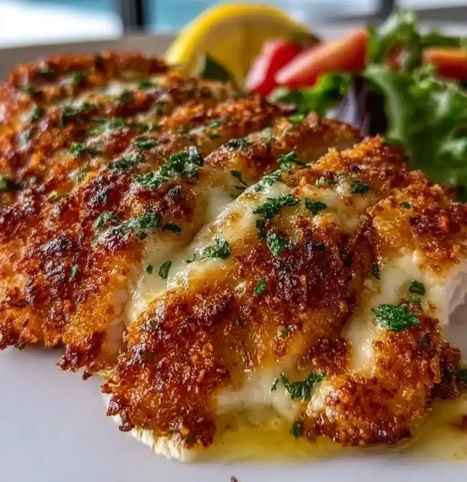 Copycat Longhorn Parmesan Crusted Chicken