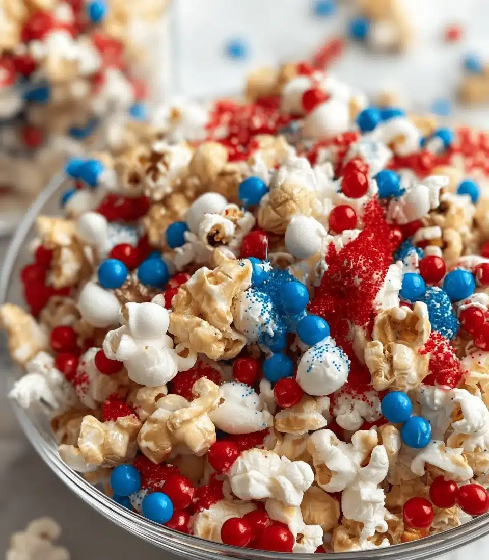 Patriotic Popcorn Mix