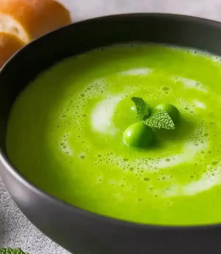 Fresh Pea and Mint Soup