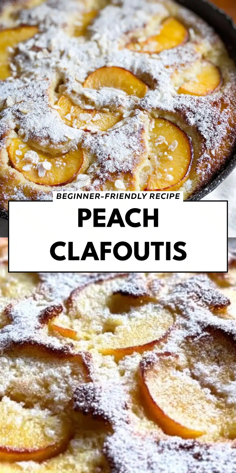 Peach Clafoutis