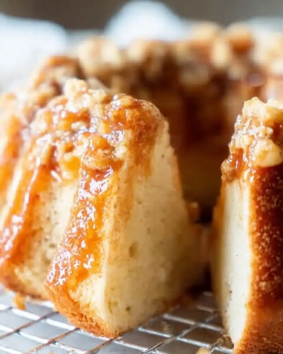 Peach Cobbler Pound Cake