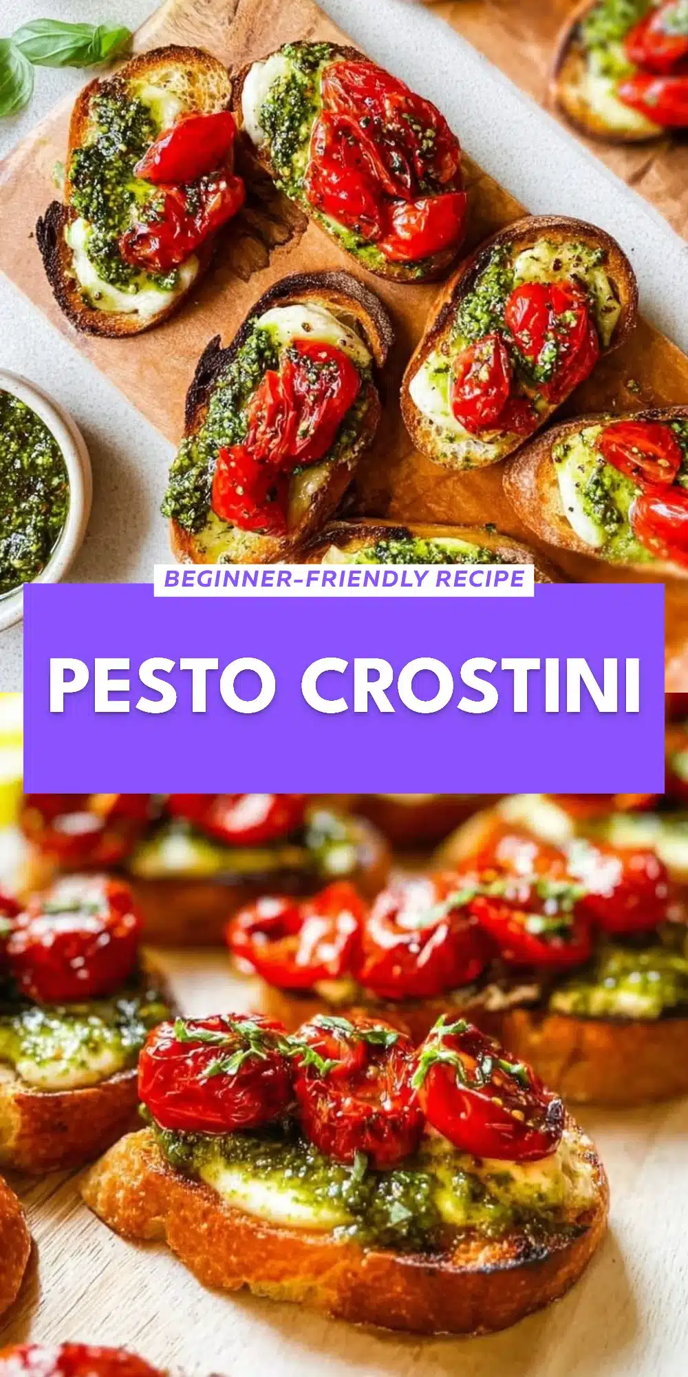 Pesto Crostini