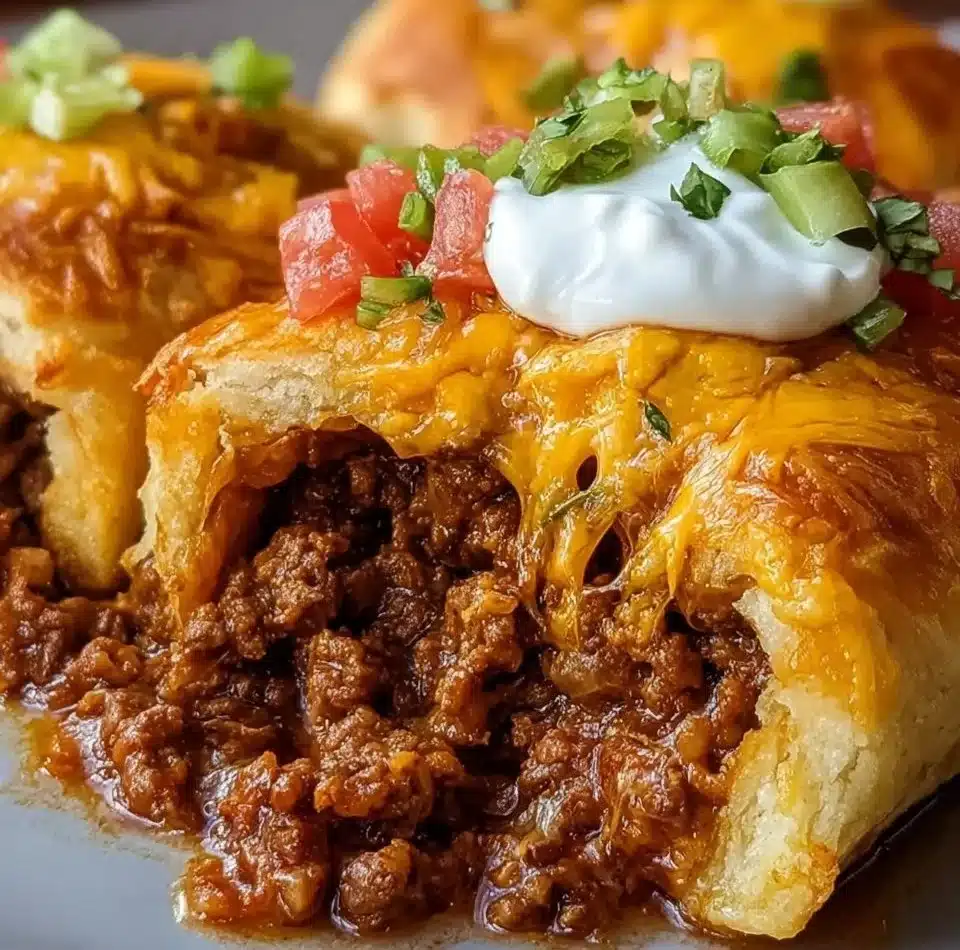 Pillsbury Crescent Roll Taco Bake: Juicy, Cheesy Delight