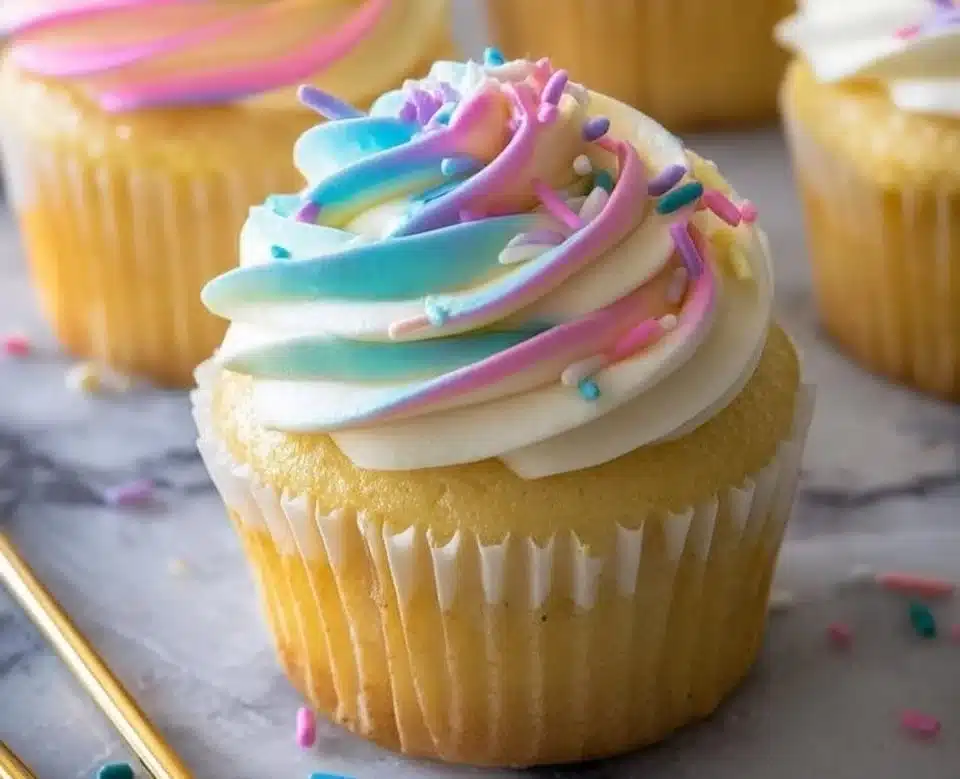 Pinata Cupcakes