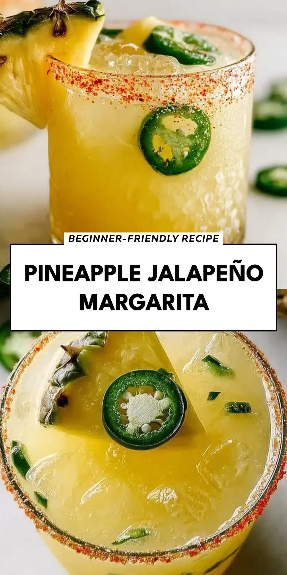 Pineapple Jalapeño Margarita