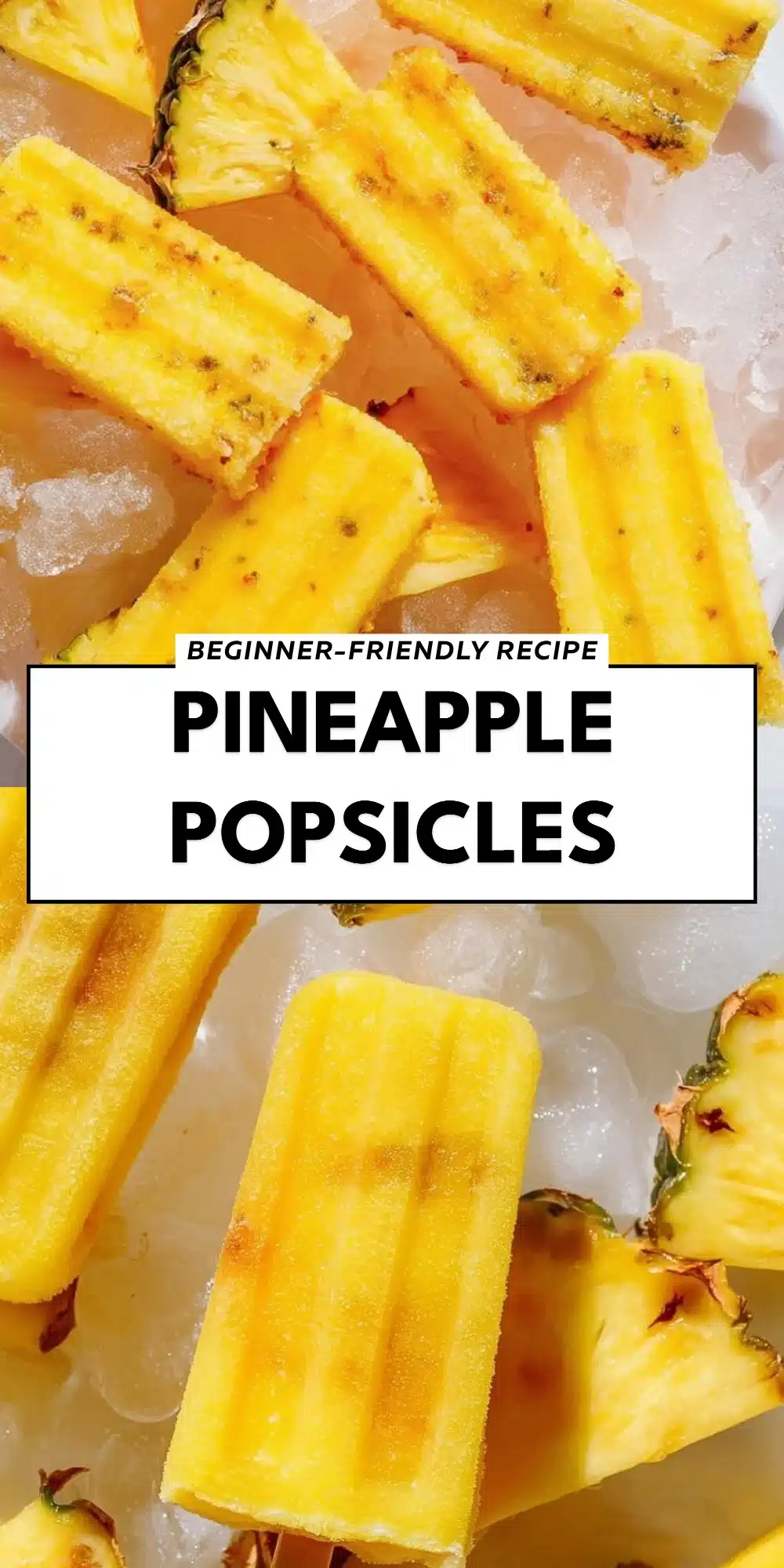 Pineapple Popsicles