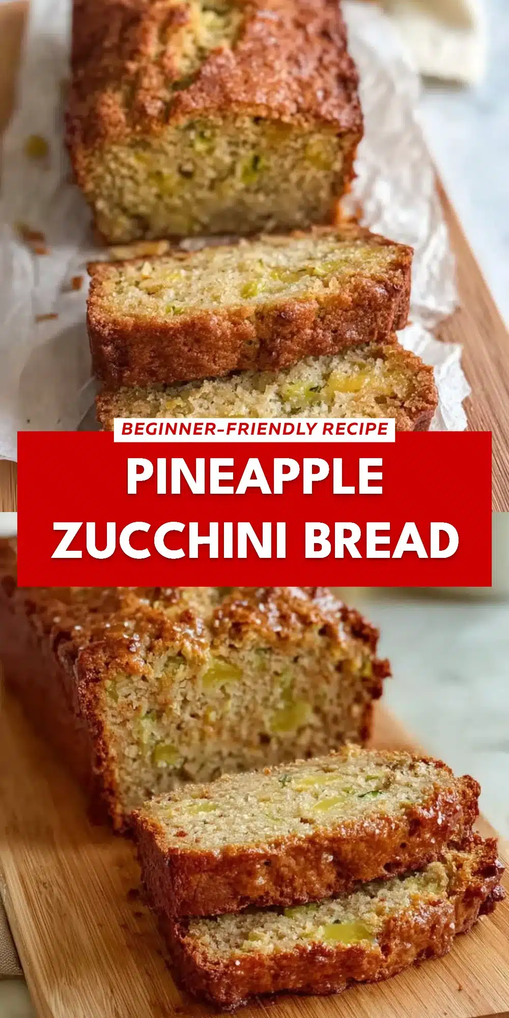 Pineapple Zucchini Bread