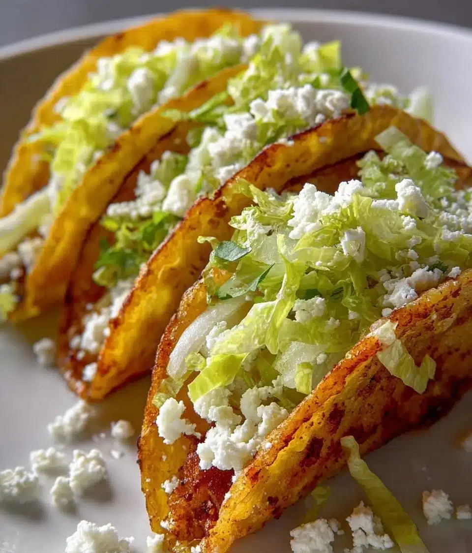 Authentic Potato Tacos (Crispy Fried Tacos)