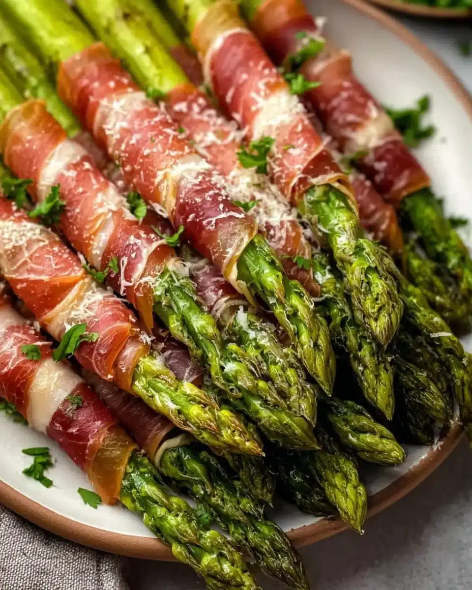 Prosciutto Wrapped Asparagus: A Savory Delight