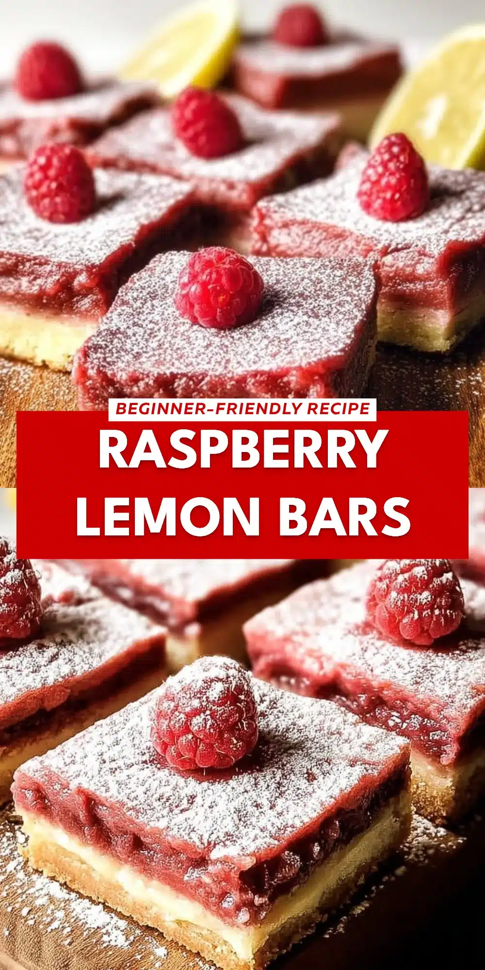 Raspberry Lemon Bars