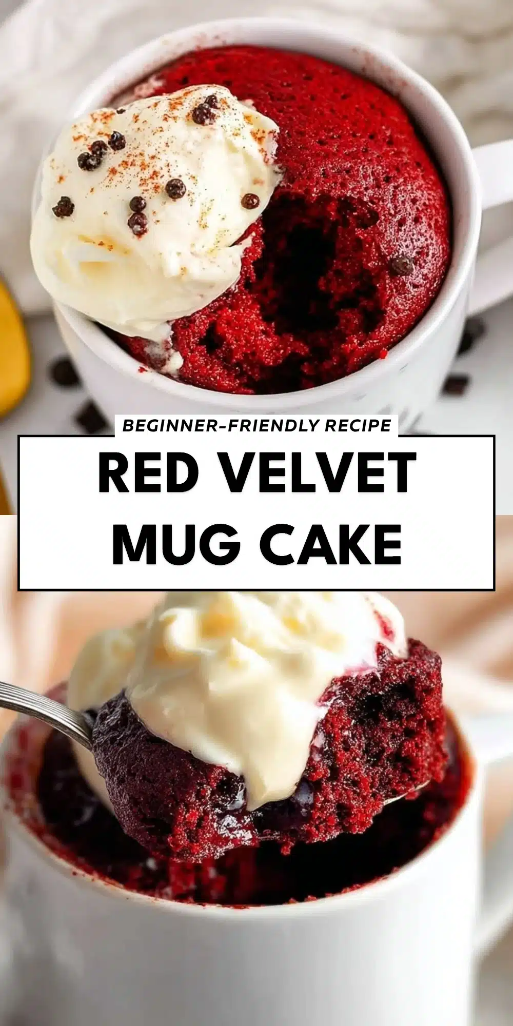 Red Velvet Mug Cake