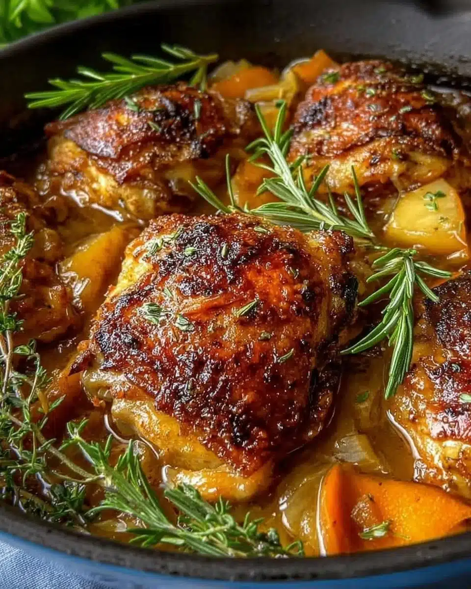 Rosemary Apple Cider Chicken