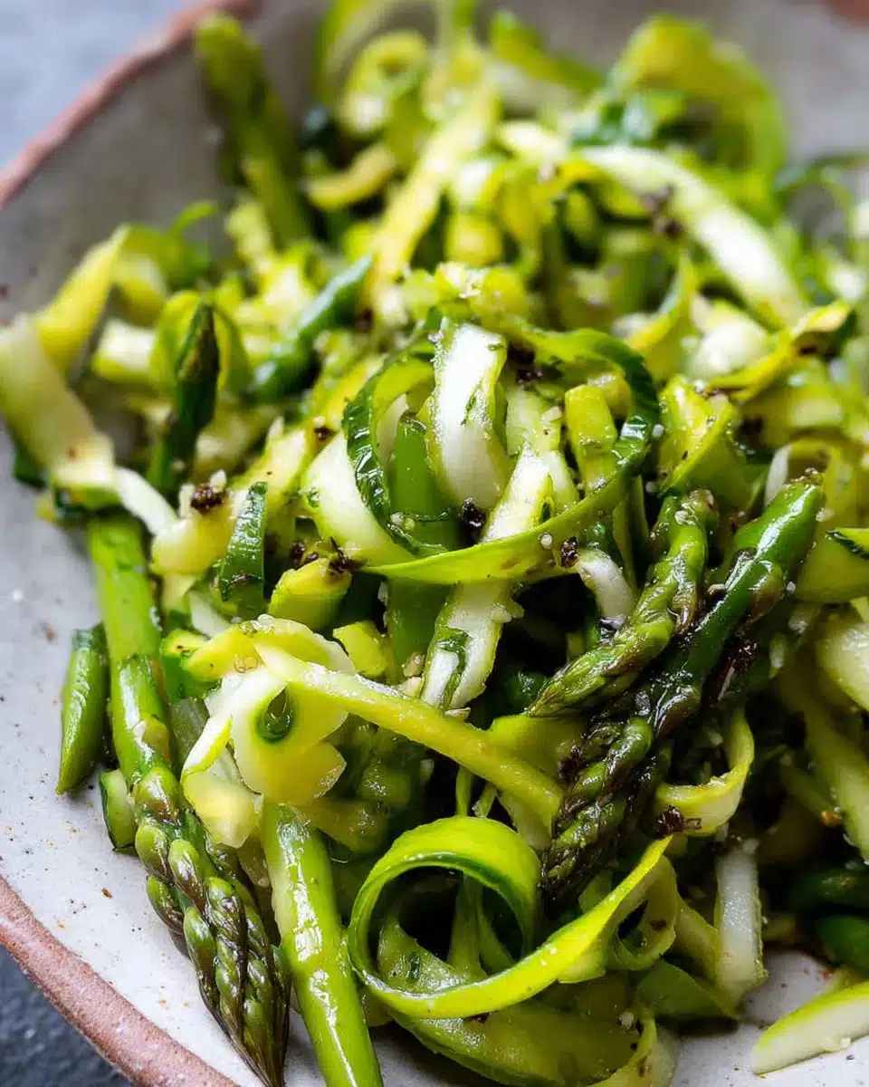 Shaved Asparagus Salad