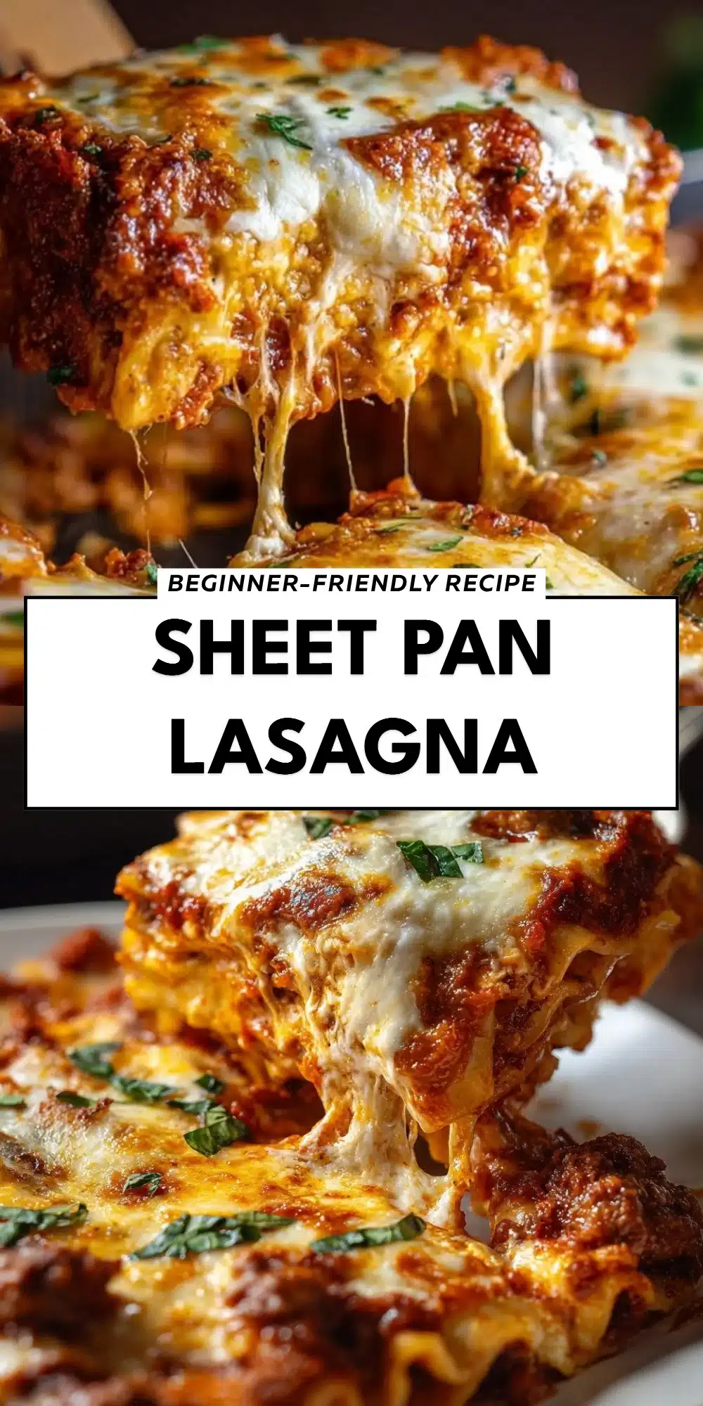 Sheet Pan Lasagna