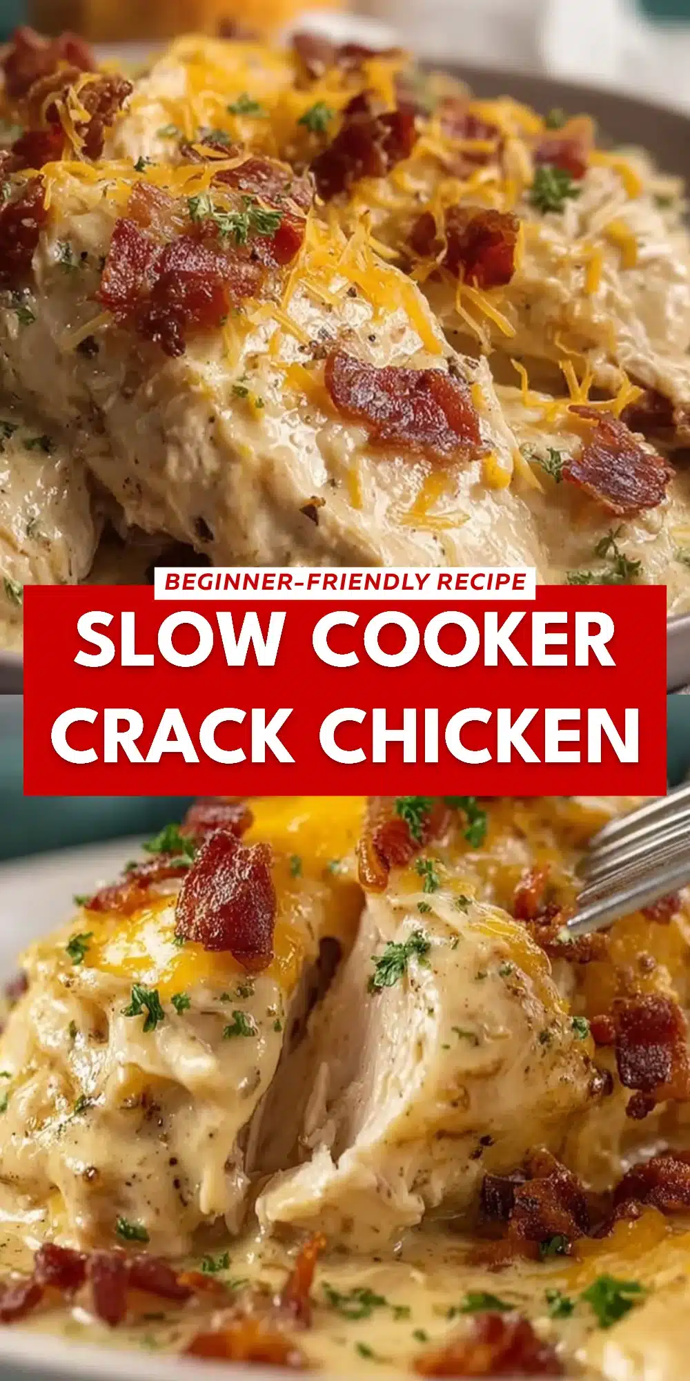 Slow Cooker Crack Chicken