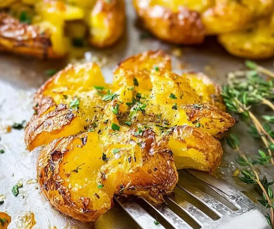 Crispy Smashed Potatoes