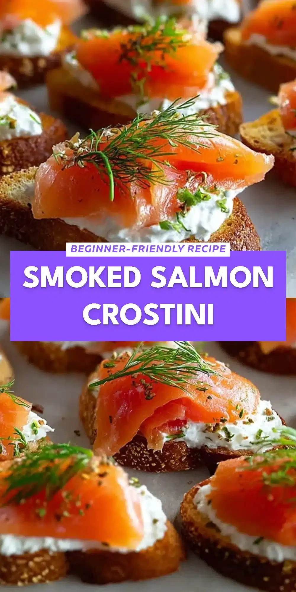 Smoked Salmon Crostini