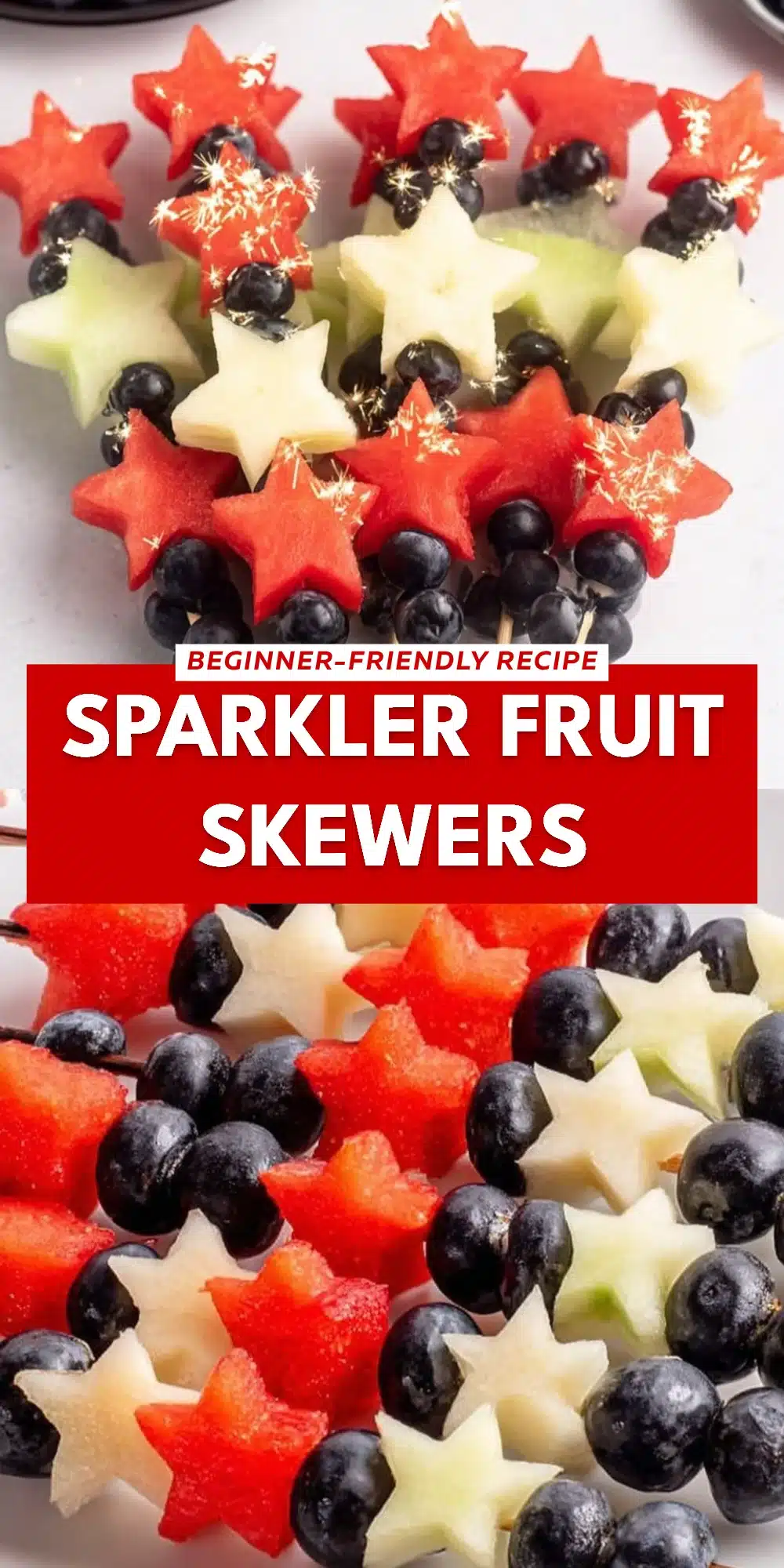 Sparkler Fruit Skewers