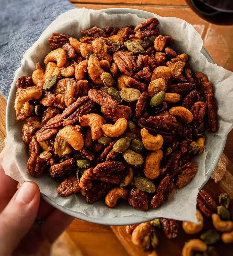 Easy Spiced Nuts