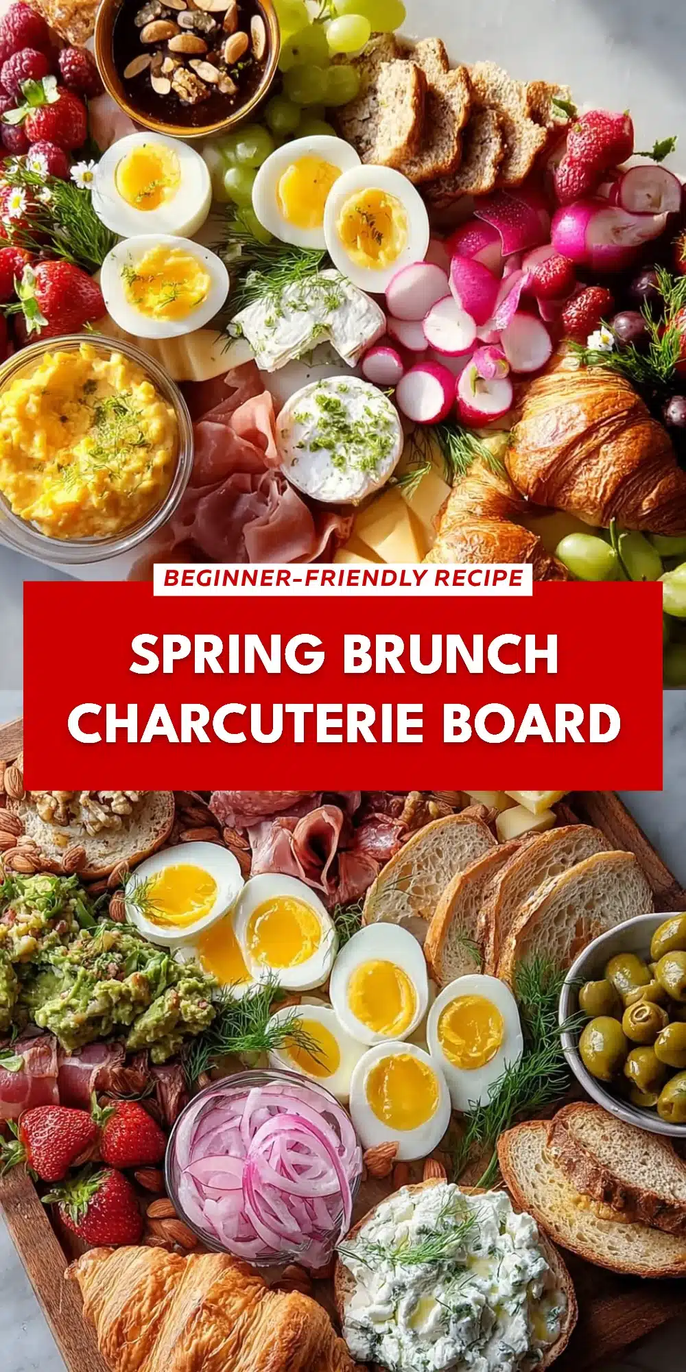 Spring Brunch Charcuterie Board