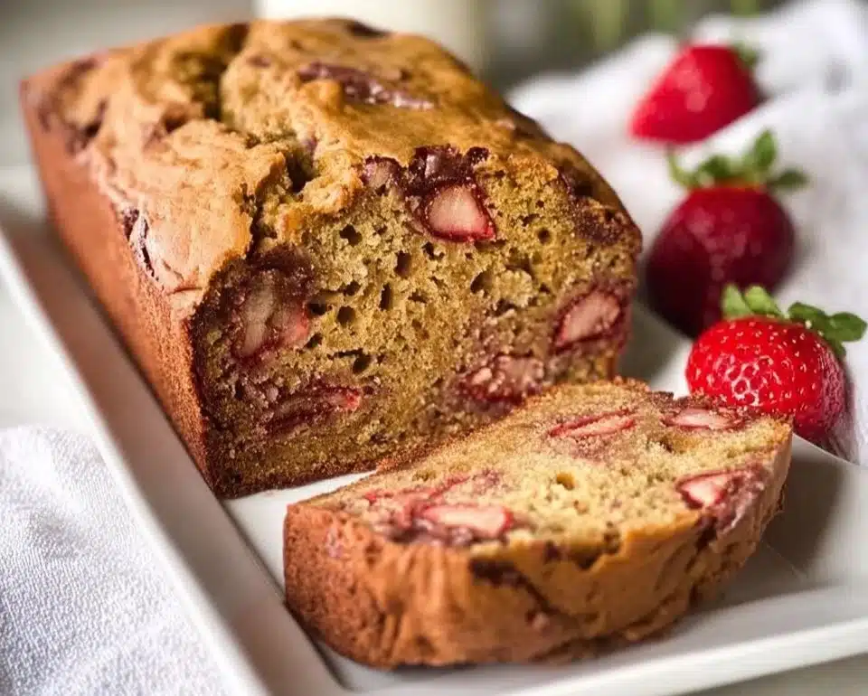 Strawberry Banana Bread