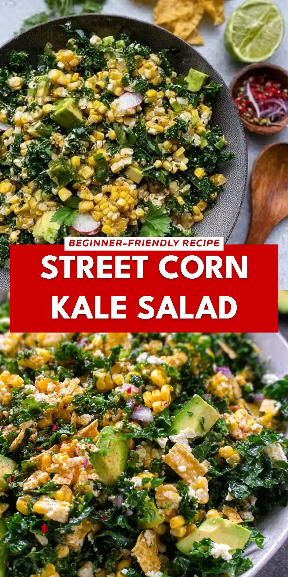 Street Corn Kale Salad