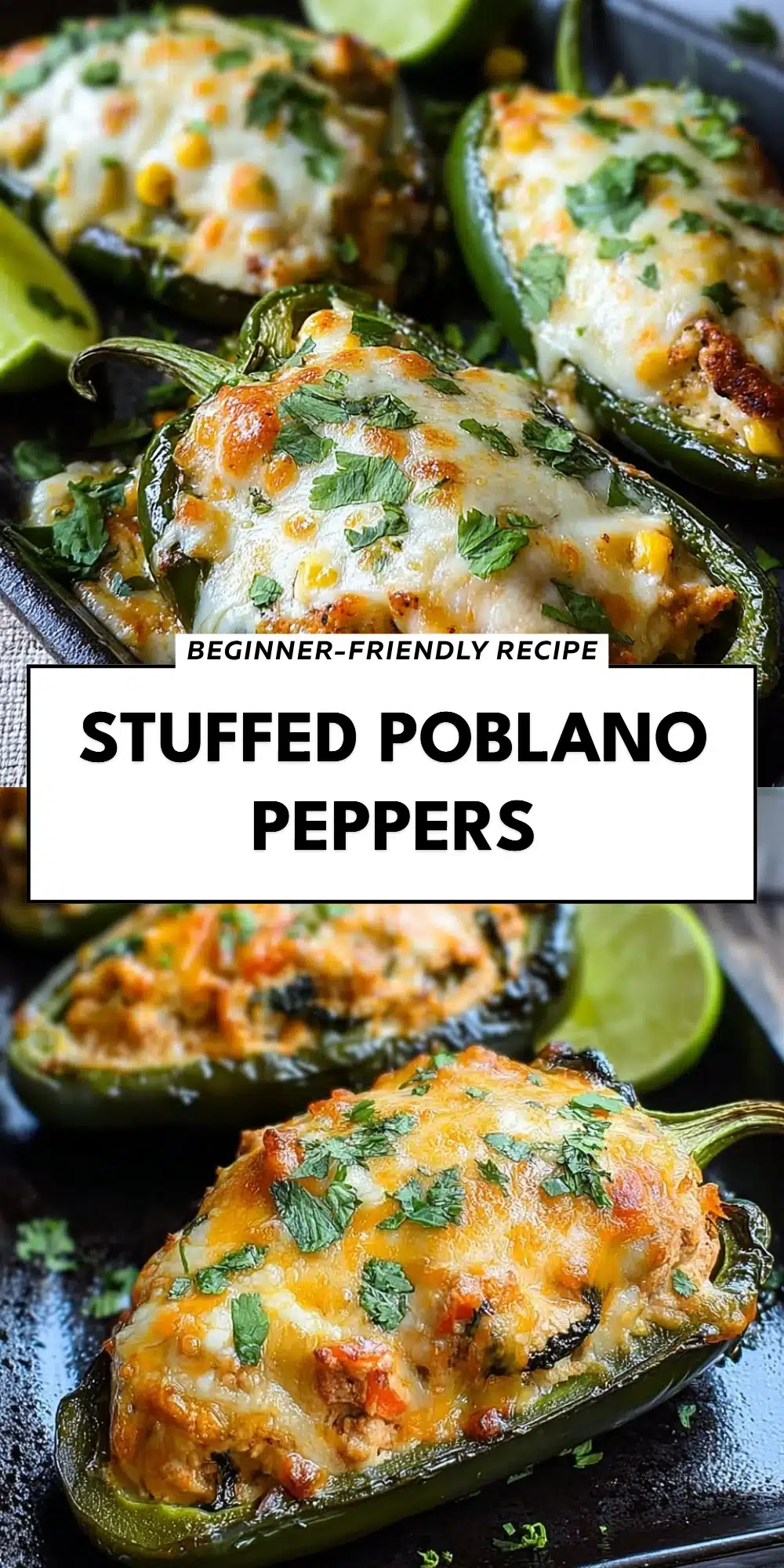 Stuffed Poblano Peppers