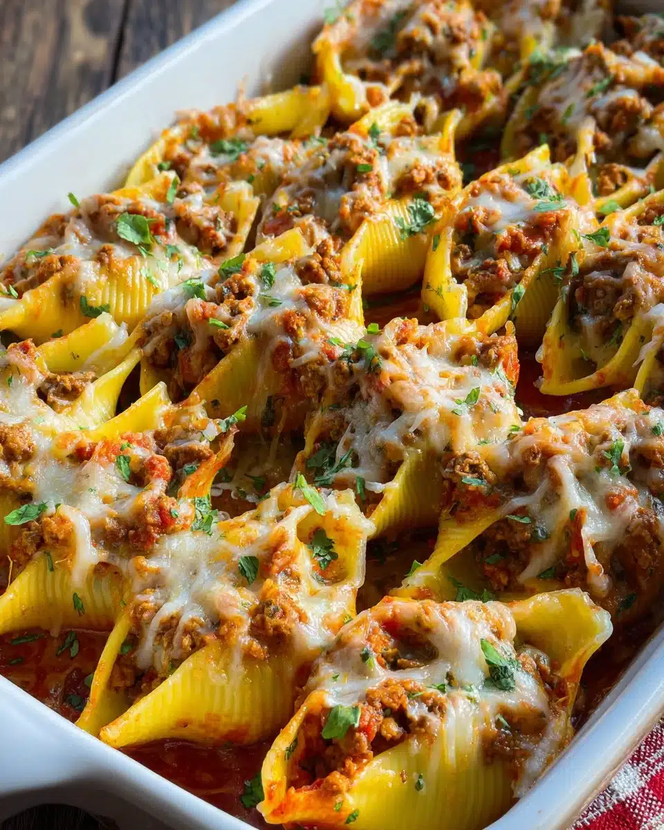 Taco Stuffed Shells