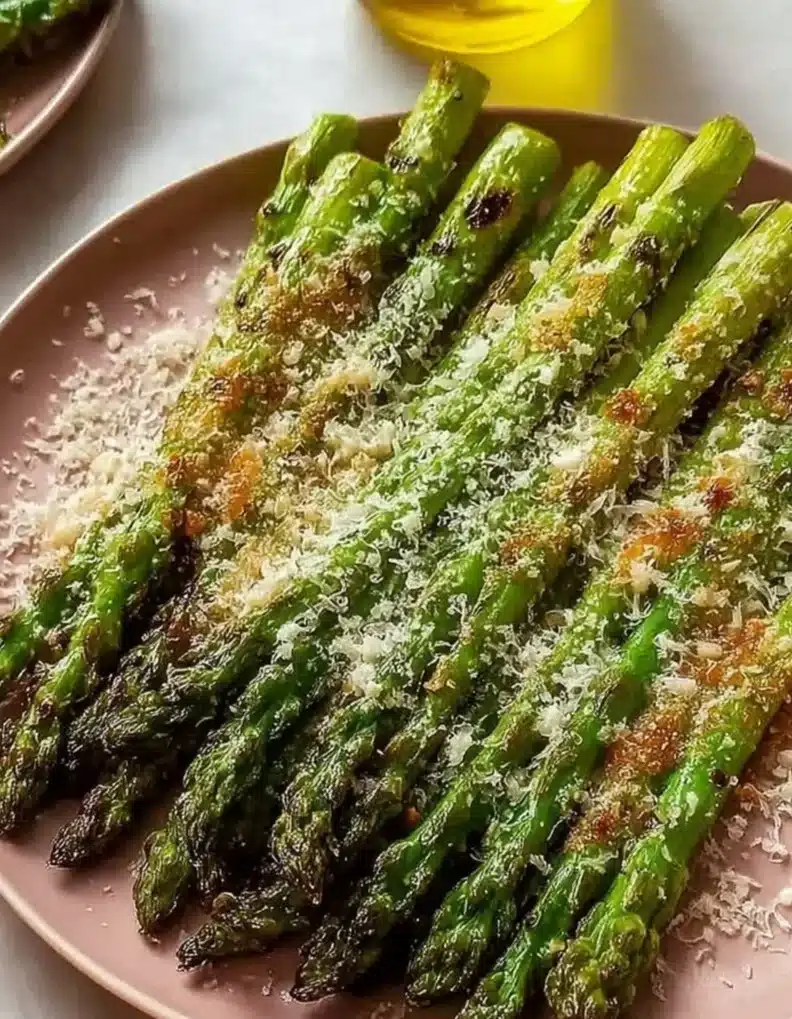 Tasty Parmesan Roasted Asparagus