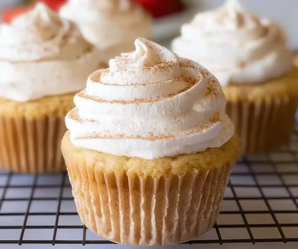 Three Milks Cupcakes